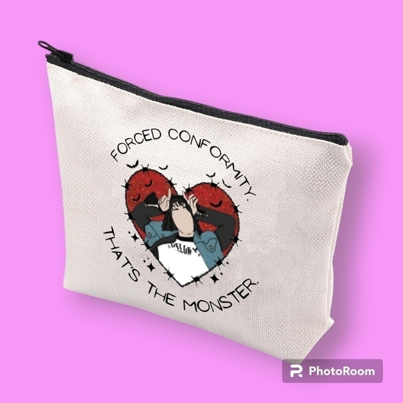 Stranger Things Eddie Makeup Travel Bag - Picture 1 of 7